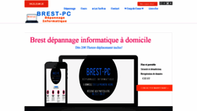What Brest-pc.fr website looked like in 2019 (5 years ago)