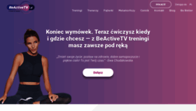 What Beactivetv.pl website looked like in 2019 (5 years ago)