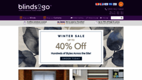 What Blinds-2go.co.uk website looked like in 2019 (6 years ago)