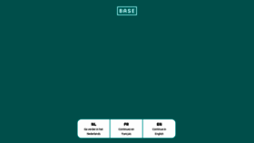 What Base.be website looked like in 2019 (6 years ago)