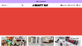 What Beautybay.com website looked like in 2019 (5 years ago)
