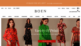 What Boen.co.kr website looked like in 2019 (5 years ago)