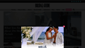 What Bridalguide.com website looked like in 2019 (5 years ago)