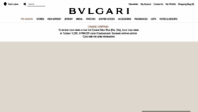 What Bulgari.com website looked like in 2019 (5 years ago)