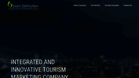 What Borndistinction.com website looked like in 2019 (5 years ago)
