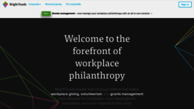 What Brightfunds.org website looked like in 2019 (5 years ago)