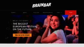 What Brainbarbudapest.hu website looked like in 2019 (5 years ago)