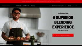 What Blendtec.com website looked like in 2019 (5 years ago)