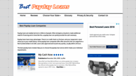 What Bestpaydayloans.info website looked like in 2019 (5 years ago)