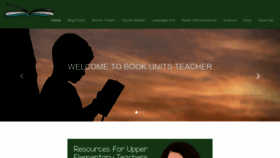 What Bookunitsteacher.com website looked like in 2019 (5 years ago)