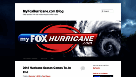 What Blog.myfoxhurricane.com website looked like in 2019 (5 years ago)