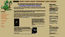 What Brendelgroup.org website looked like in 2019 (5 years ago)