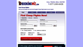 What Bookingwiz.com website looked like in 2019 (5 years ago)