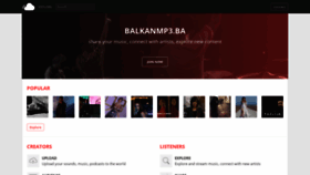 What Balkanmp3.ba website looked like in 2019 (5 years ago)