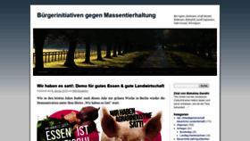 What Buerger-massen.de website looked like in 2019 (5 years ago)