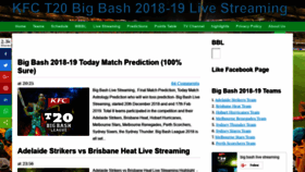What Bigbash2016.com website looked like in 2019 (5 years ago)