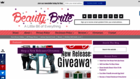 What Beautybrite.com website looked like in 2019 (5 years ago)