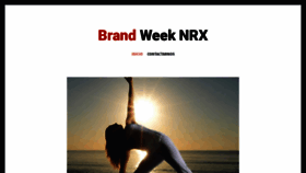 What Brandweeknrx.com website looked like in 2019 (5 years ago)