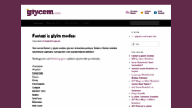 What Blog.giycem.com website looked like in 2019 (5 years ago)