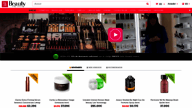 What Beautytheshop.com website looked like in 2019 (5 years ago)