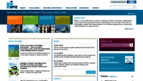 What Bpie.eu website looked like in 2019 (5 years ago)
