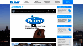 What Blitzitgroup.com website looked like in 2019 (5 years ago)