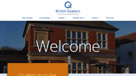 What Bristolquakers.org.uk website looked like in 2019 (5 years ago)