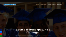 What Boursedetude.org website looked like in 2019 (5 years ago)