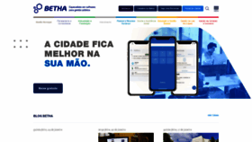 What Betha.com.br website looked like in 2019 (5 years ago)
