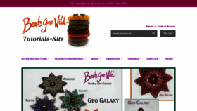 What Beadsgonewildstore.com website looked like in 2019 (5 years ago)