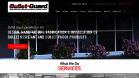 What Bulletguard.com website looked like in 2019 (5 years ago)