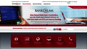 What Bankislam.com.my website looked like in 2019 (5 years ago)