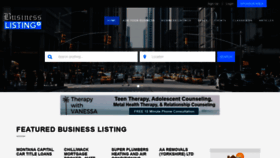 What Businesslistingplus.com website looked like in 2019 (5 years ago)