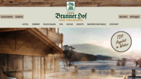 What Brunner-hof.de website looked like in 2019 (5 years ago)