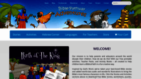 What Biblepathwayadventures.com website looked like in 2019 (5 years ago)