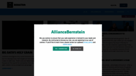 What Bernstein.com website looked like in 2019 (5 years ago)