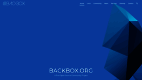 What Backbox.org website looked like in 2019 (5 years ago)