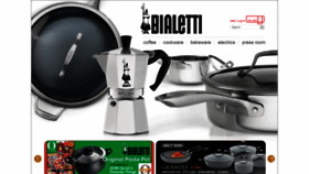 What Bialetti.com website looked like in 2019 (5 years ago)