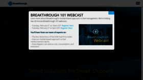 What Breakthroughfuel.com website looked like in 2019 (5 years ago)