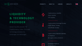 What B2broker.net website looked like in 2019 (5 years ago)