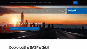 What Basf.rs website looked like in 2019 (5 years ago)