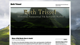 What Bethtrissel.com website looked like in 2019 (5 years ago)