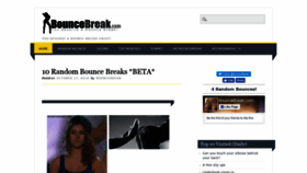 What Bouncebreak.com website looked like in 2019 (5 years ago)