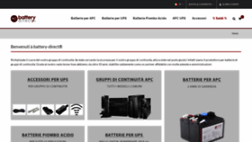 What Battery-direct.it website looked like in 2019 (5 years ago)