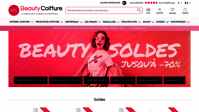 What Beautycoiffure.com website looked like in 2019 (6 years ago)