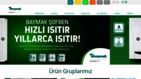 What Baymak.com.tr website looked like in 2019 (5 years ago)