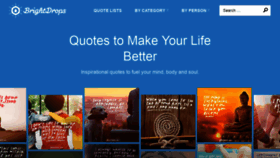 What Brightdrops.com website looked like in 2019 (6 years ago)