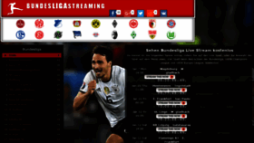 What Bundesligastreaming.com website looked like in 2019 (5 years ago)