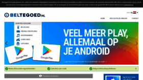 What Beltegoed.nl website looked like in 2019 (5 years ago)