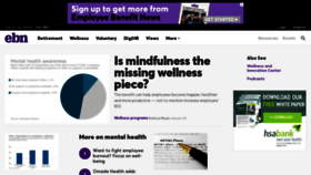 What Benefitnews.com website looked like in 2019 (5 years ago)